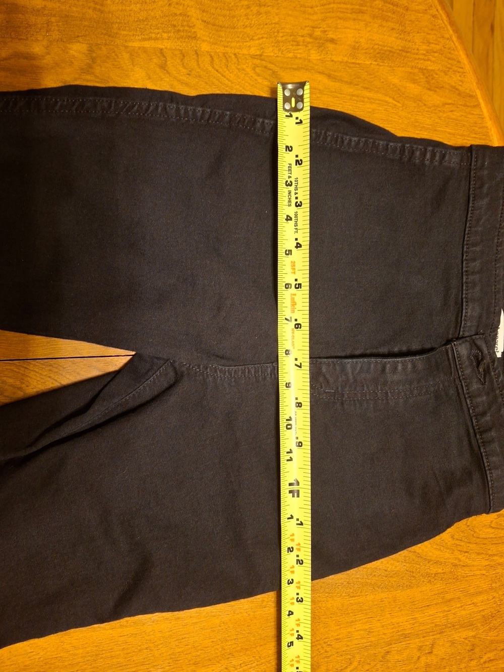 American Apparel Black The EasyJean Denim SZ XS - Picture 3 of 3
